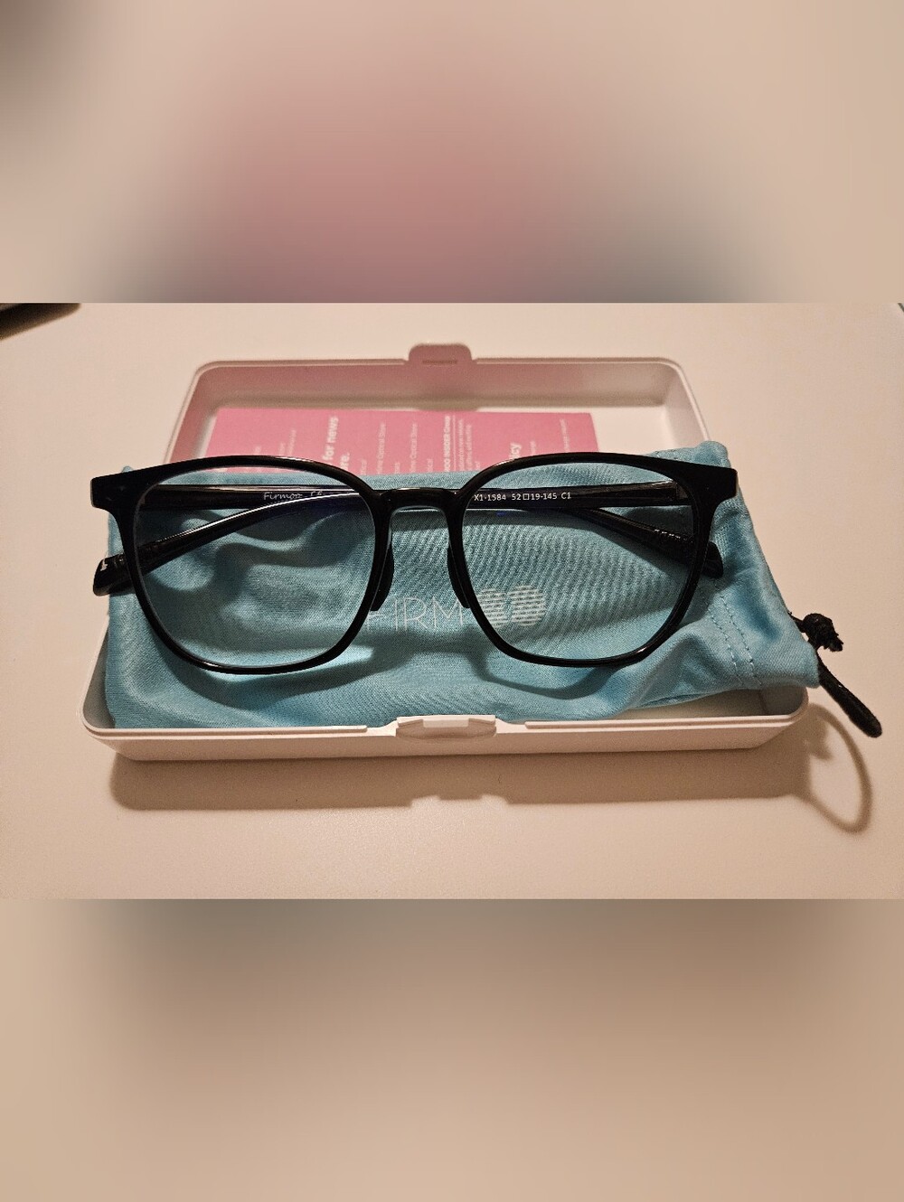 Firmoo X1-1584 Black Eyeglasses frame